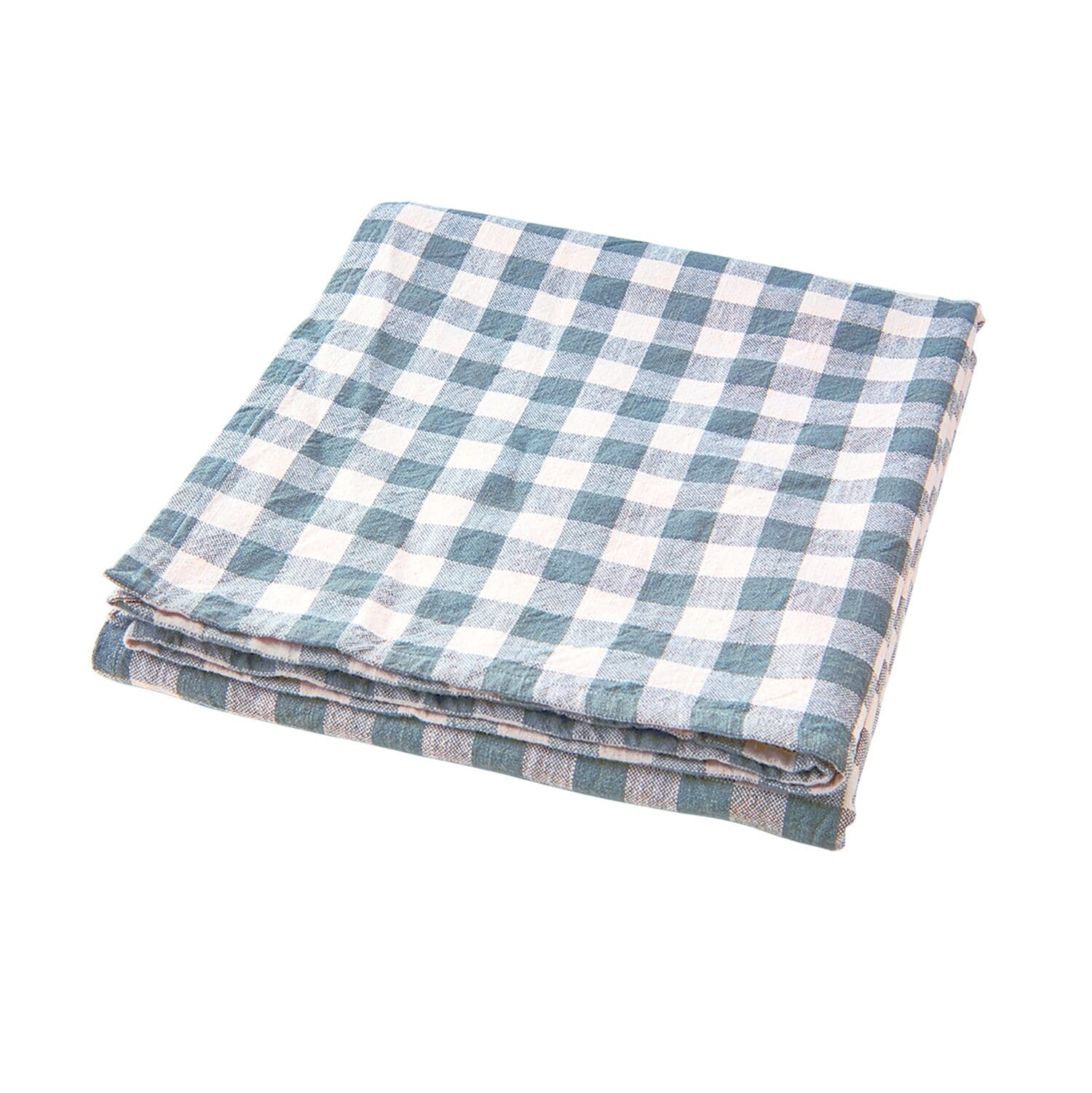 Table Cloth Ingrid Blue/Ivory