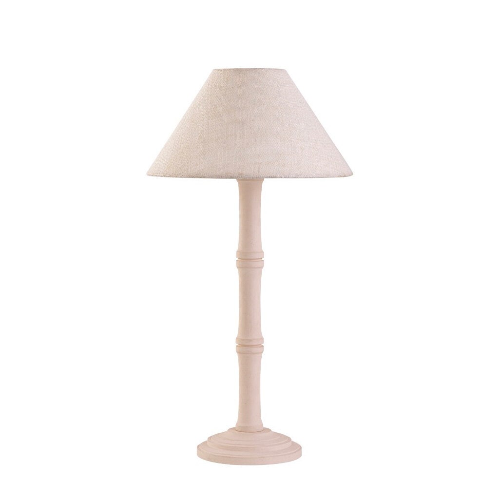 Lamp Base Bamboo Cream