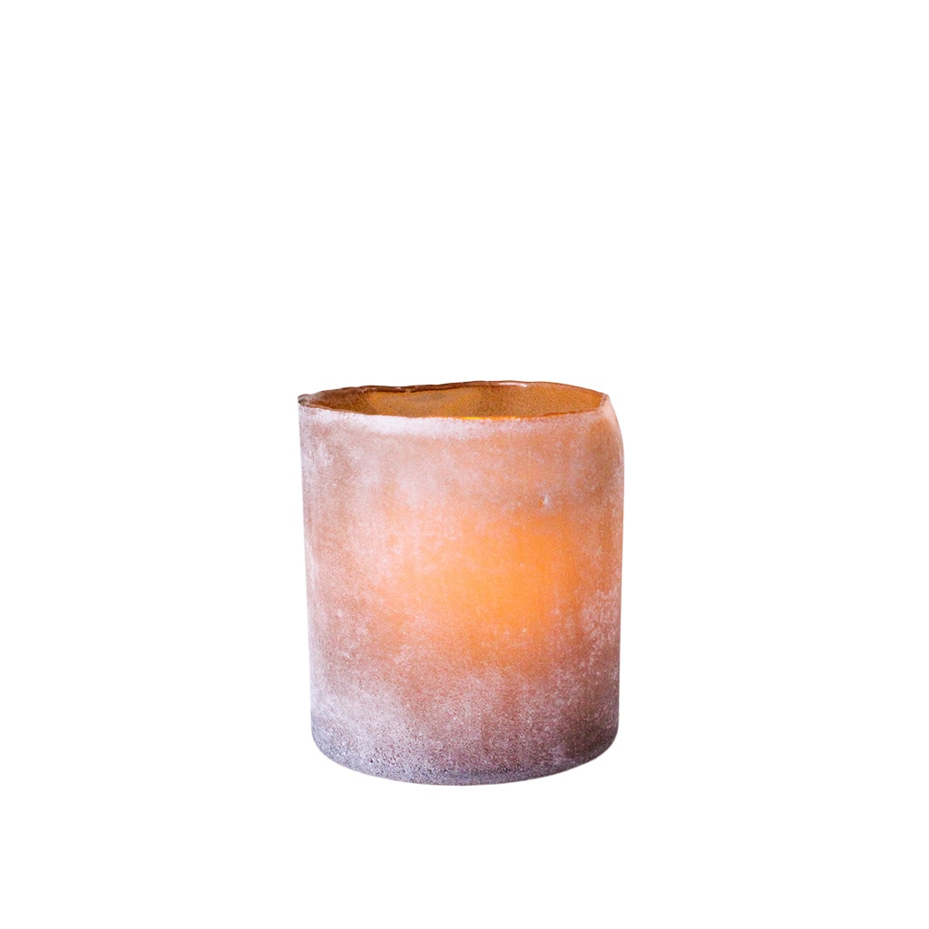 Tea Light Holder Ebba Light Brown Large