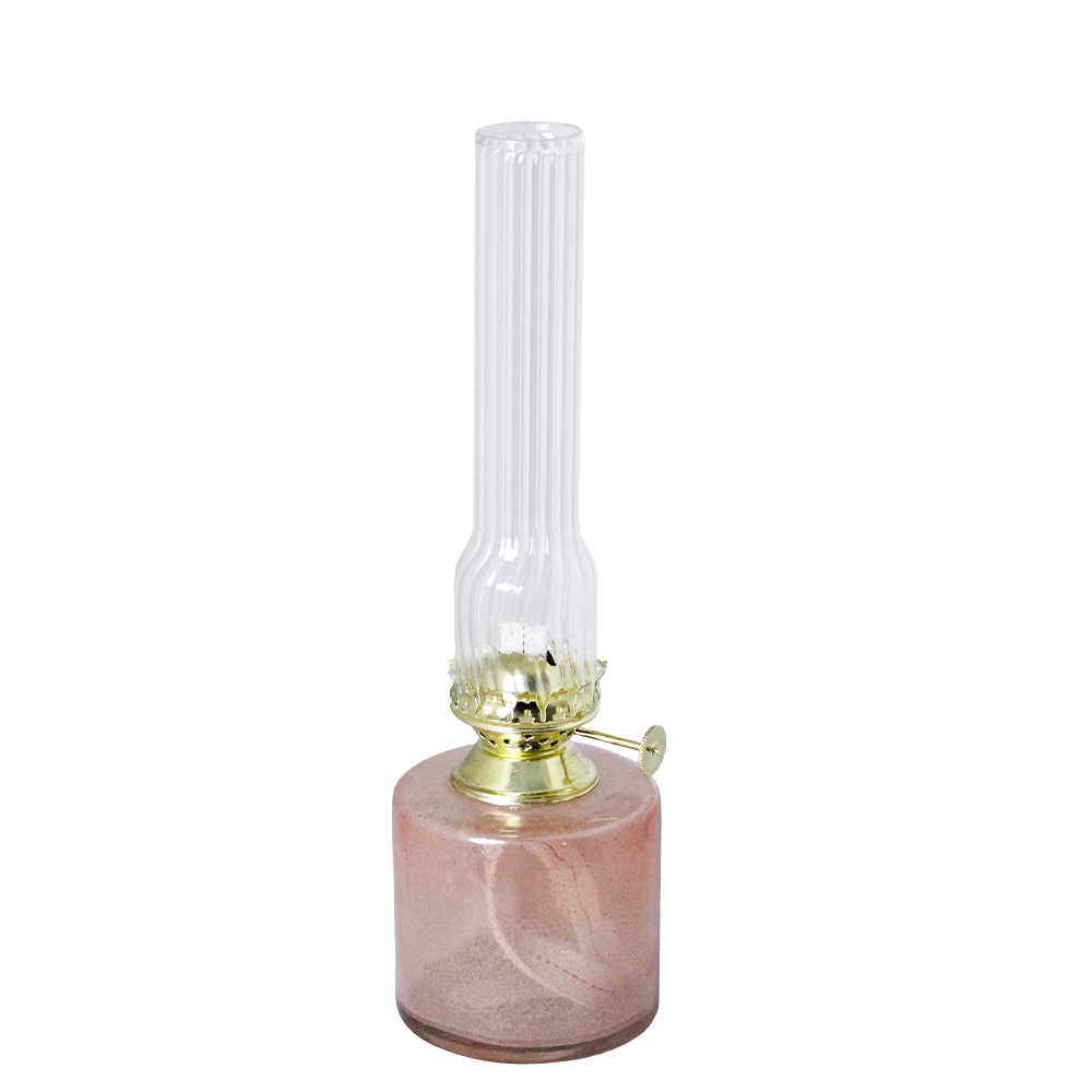 Kerosene Lamp Elvira Ash Pink Small