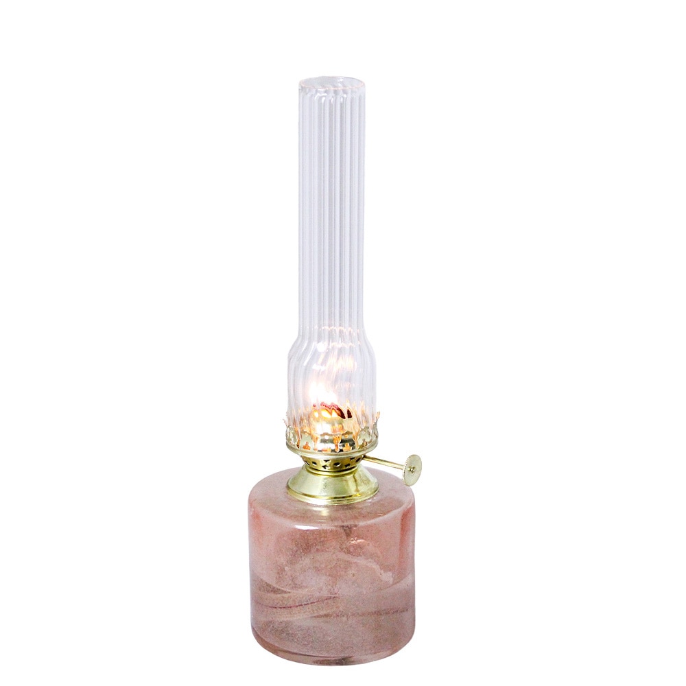 Kerosene Lamp Elvira Ash Pink Small