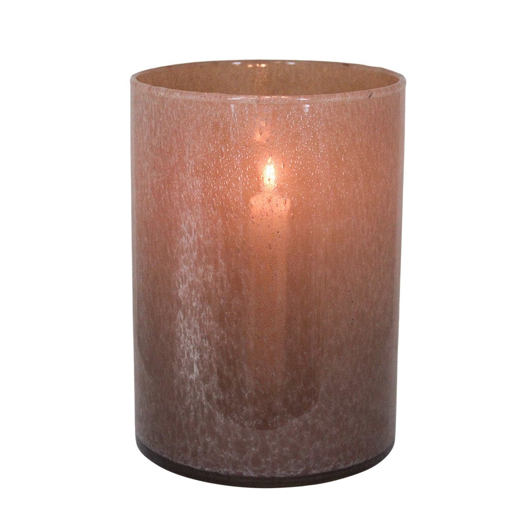 Candle Holder Elvira Wide Light Brown