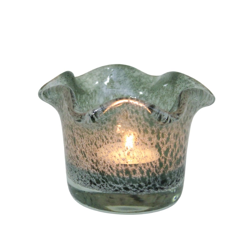 Tea Light Holder Milla Green Large