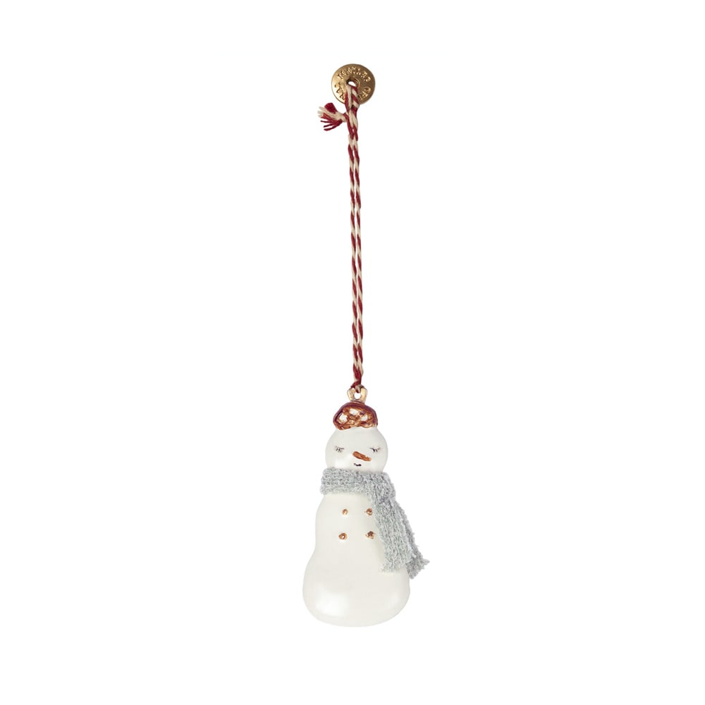 Metal Ornament Snowman