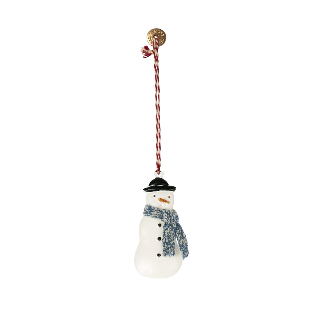 Metal Ornament Snowman