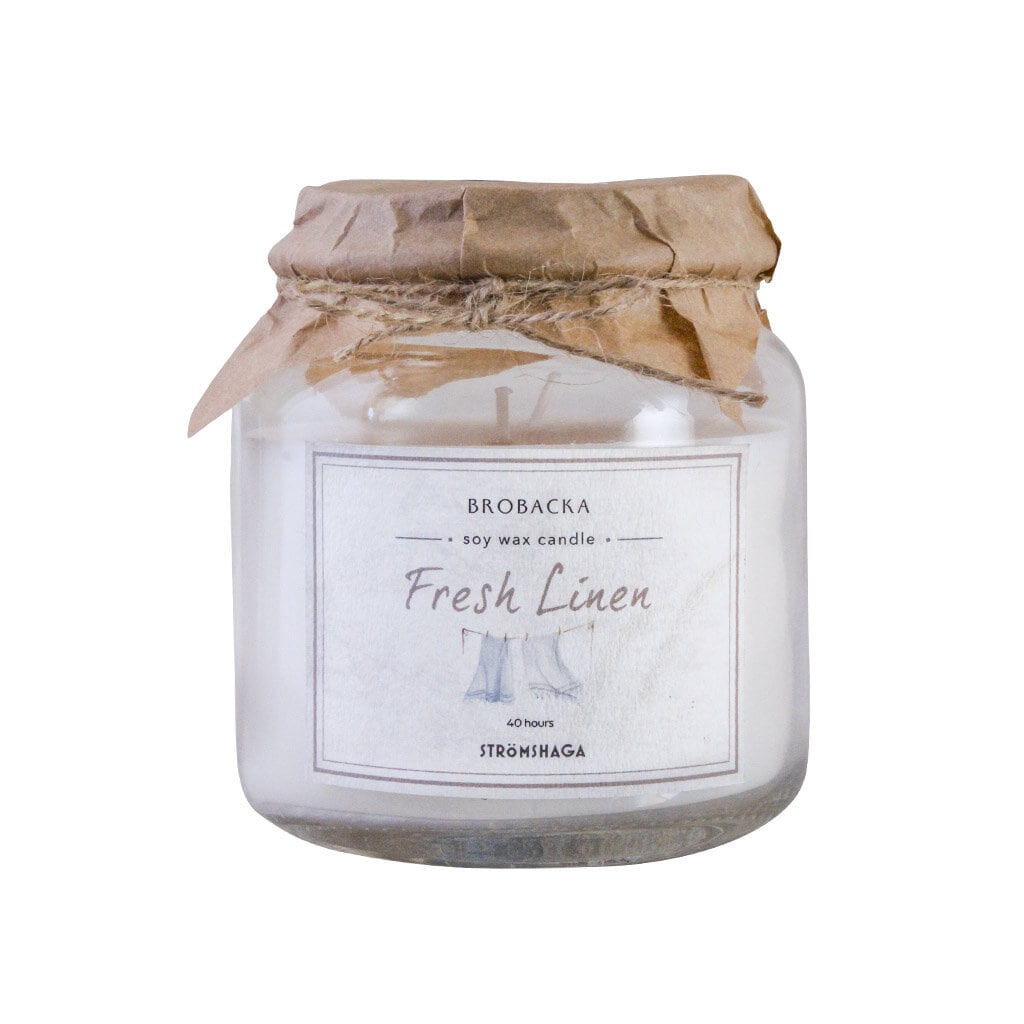 Scented Candle Brobacka Fresh Linen Large