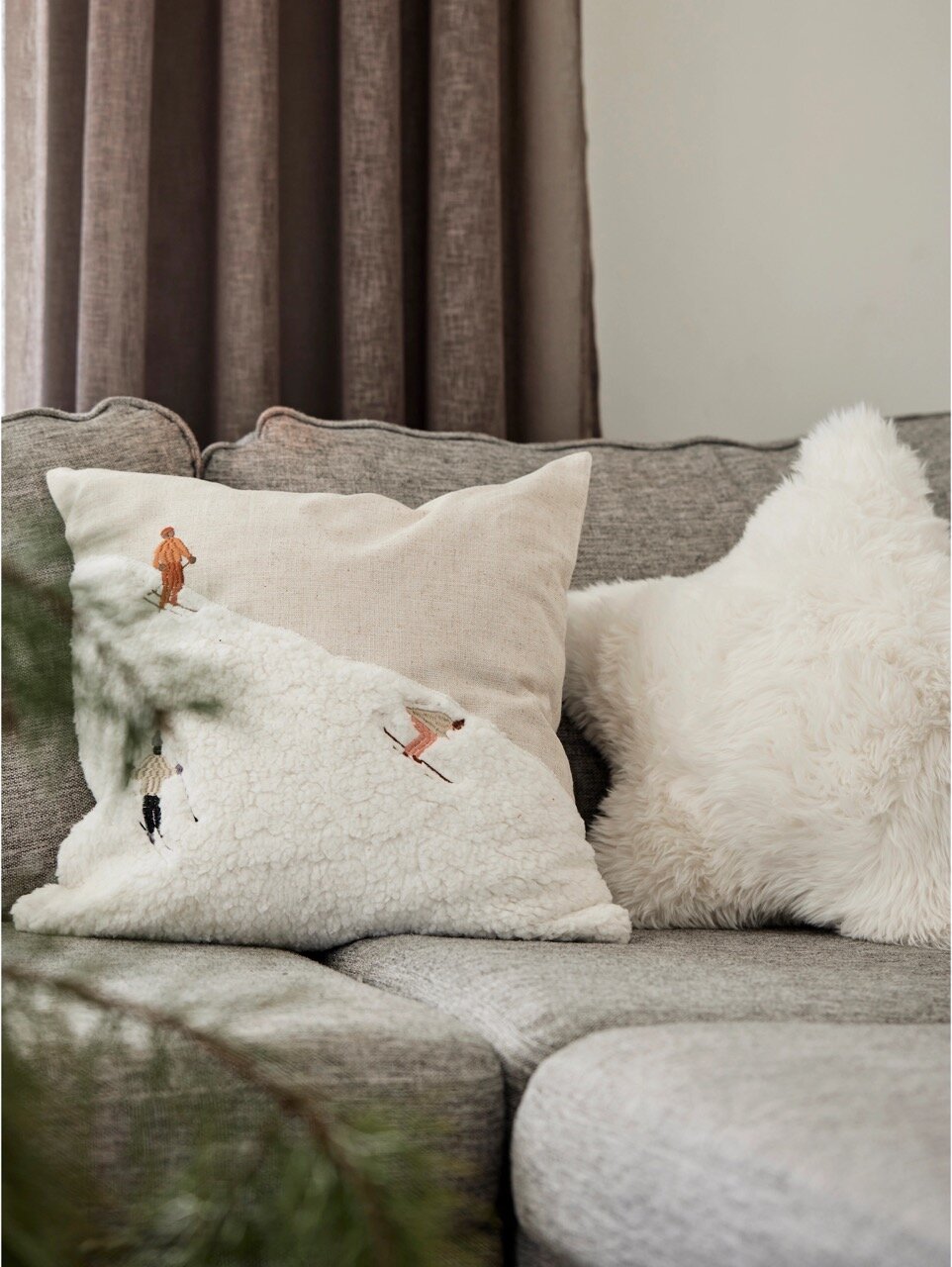 Cushion Cover Aspen Offwhite