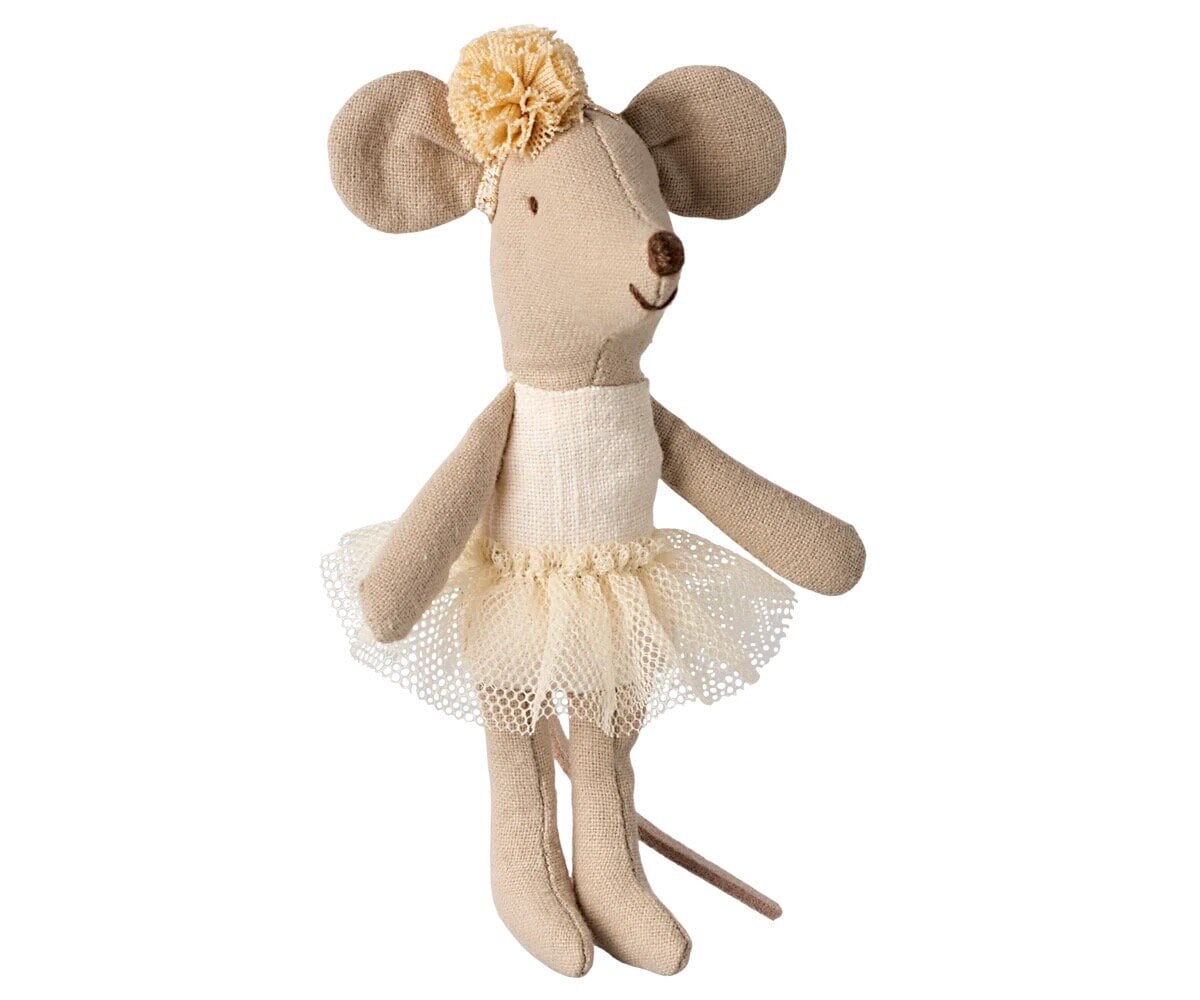 Ballerina Mouse Cream White