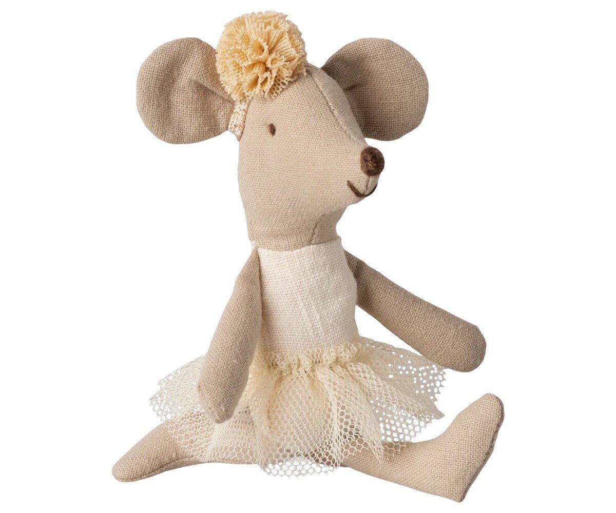 Ballerina Mouse Cream White