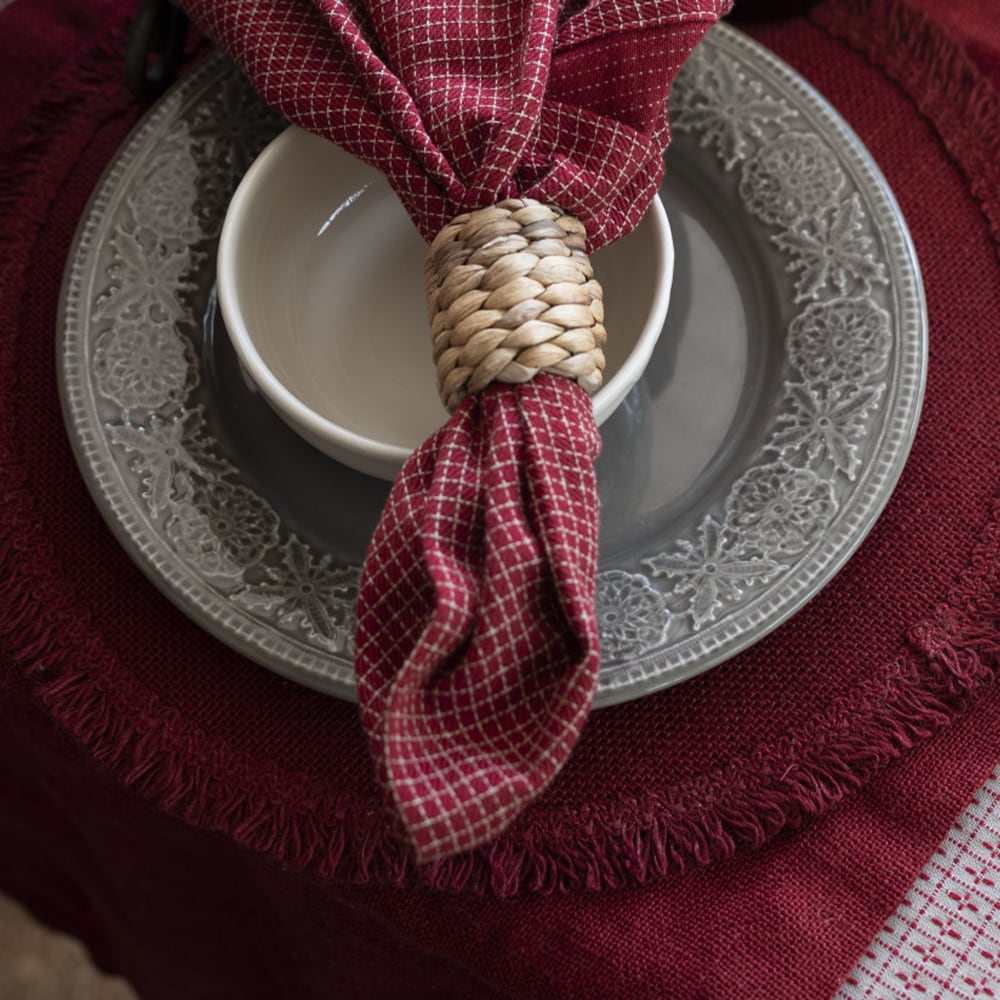 Napkin Rasmus Linen/Red