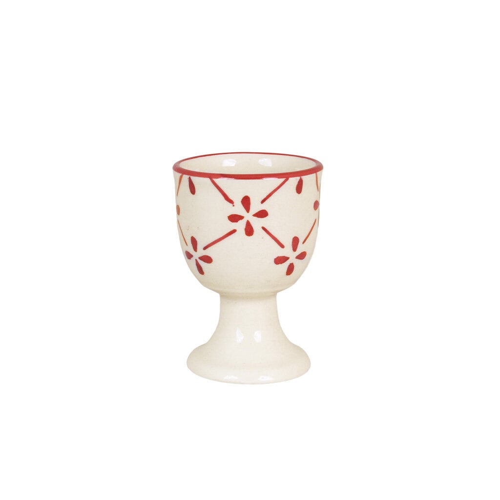 Egg Cup Marion Clover Red