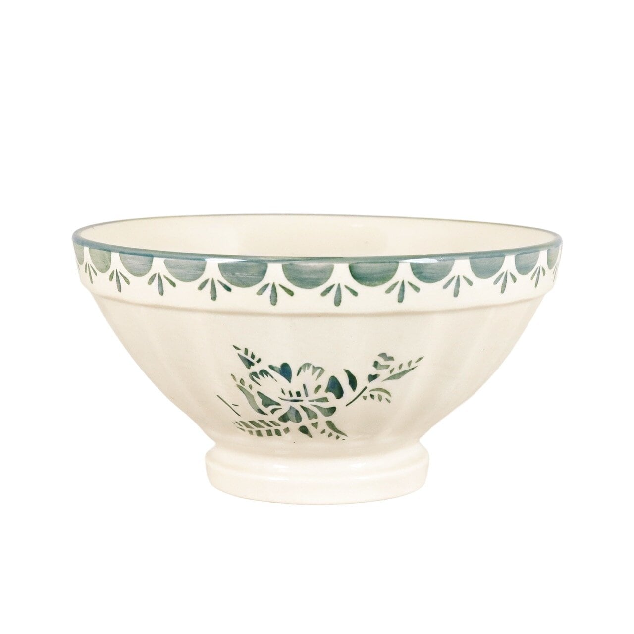 Bowl Marion Flower Green Large