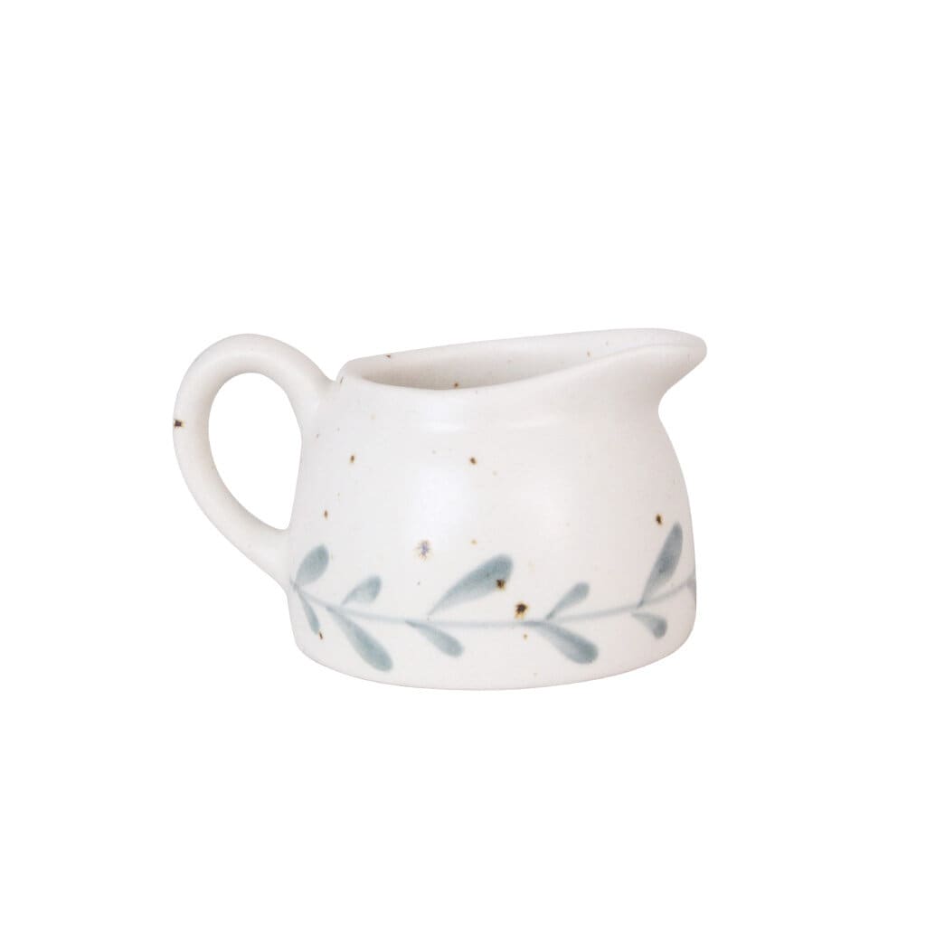 Milk Jug Viola Leaf