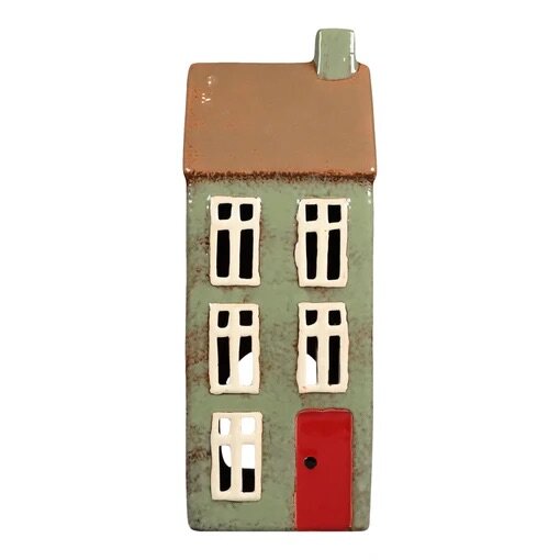 Ceramic House Light Green