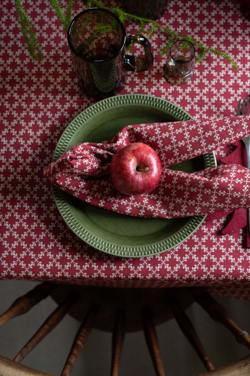 Table Cloth Ines Red