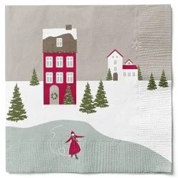 Napkin Winter House