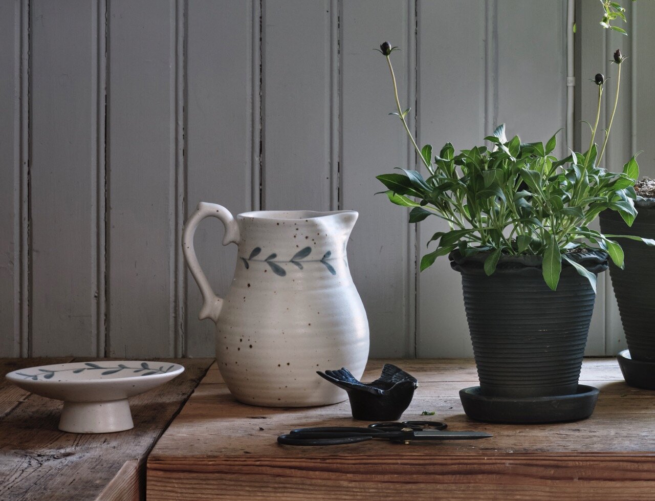 Tea Light Holder Bird Cast Iron Black