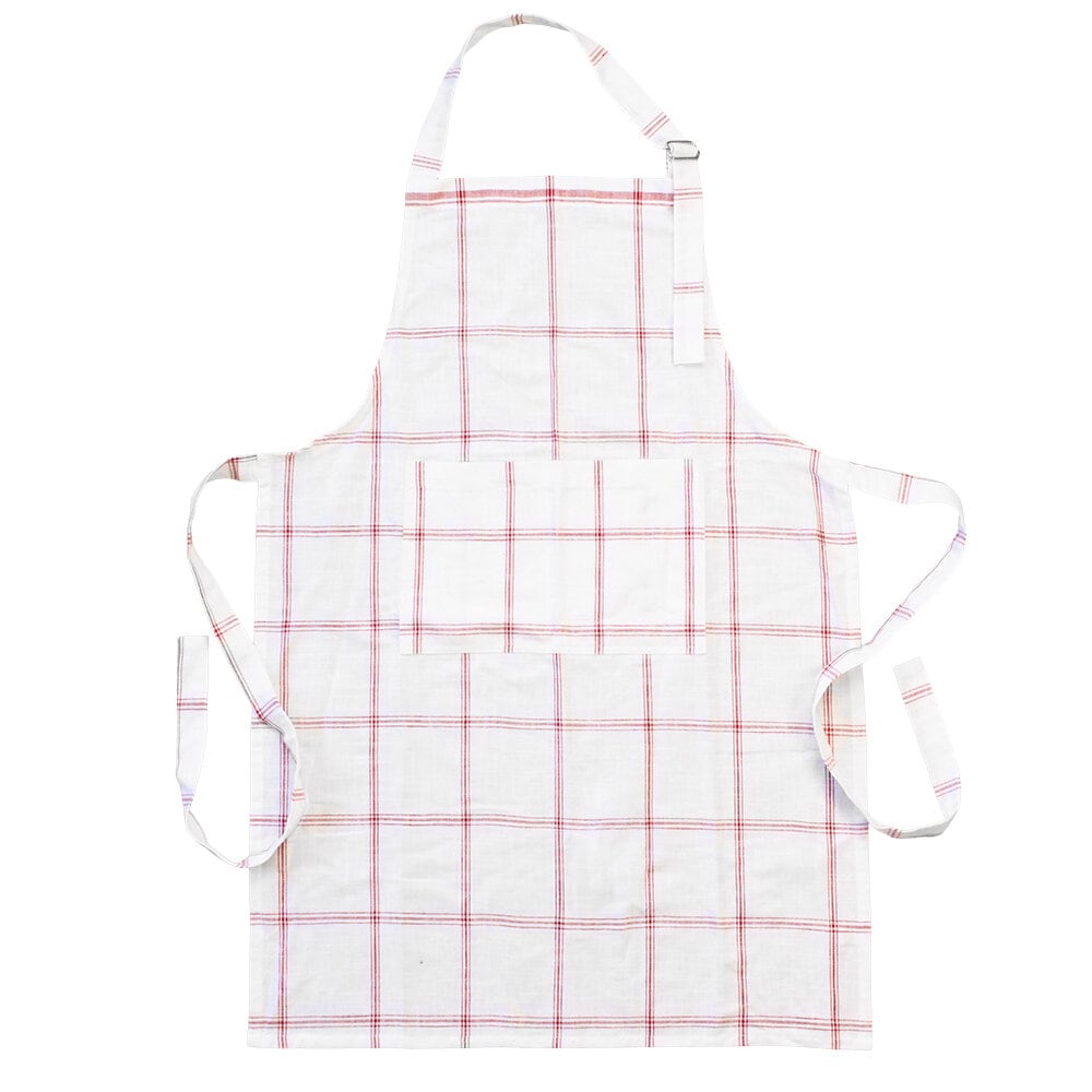 Apron Alma White/Red