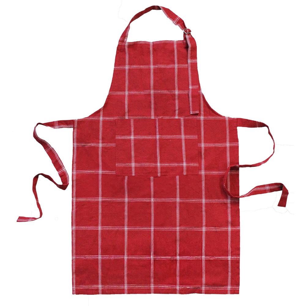 Apron Alma Red/White