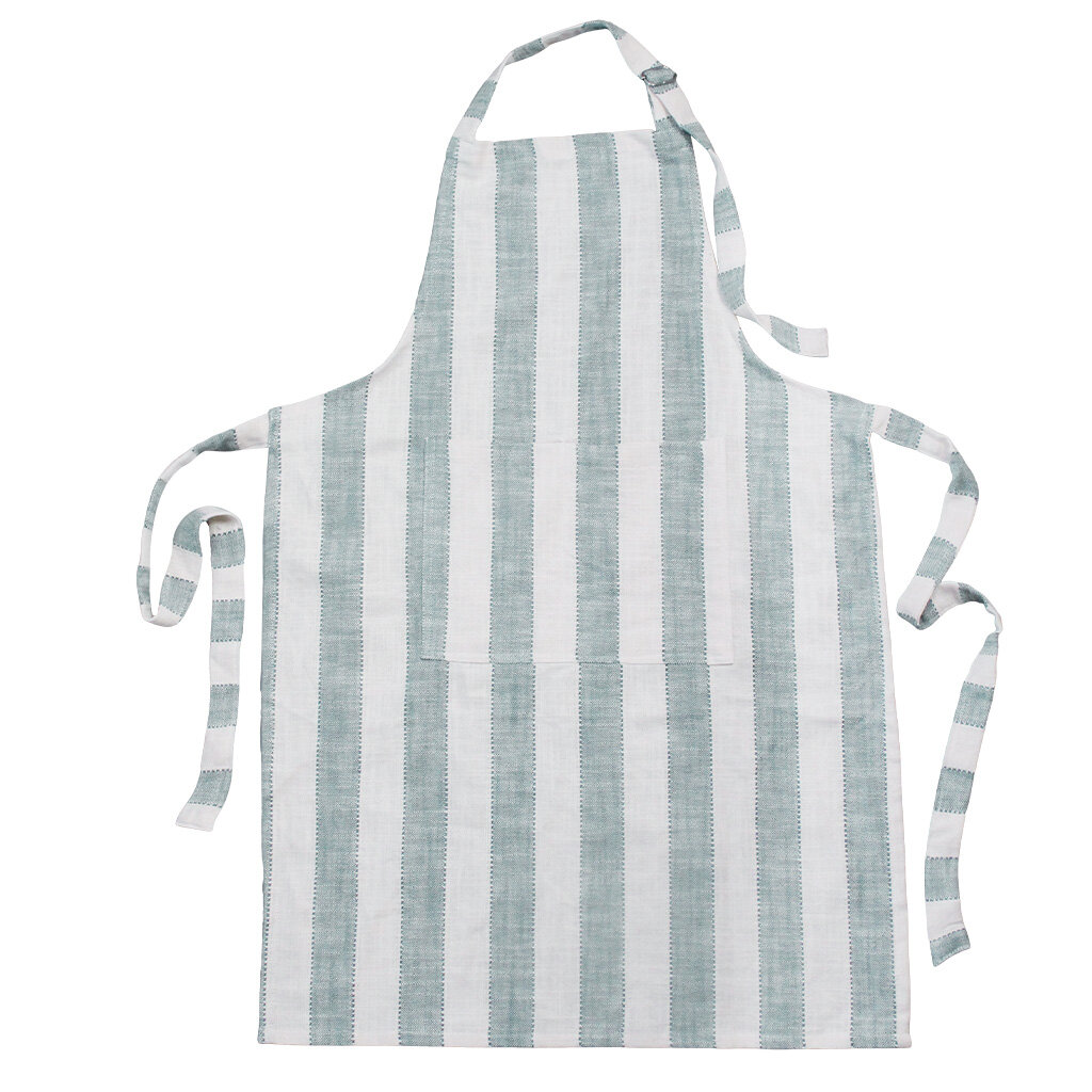 Apron Ida Stripe Green/White