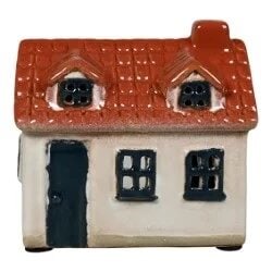 Ceramic House w. Brick Roof 