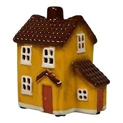 Ceramic House Yellow