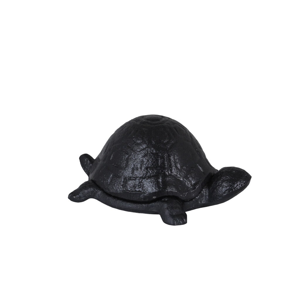 Box Turtle Cast Iron Black