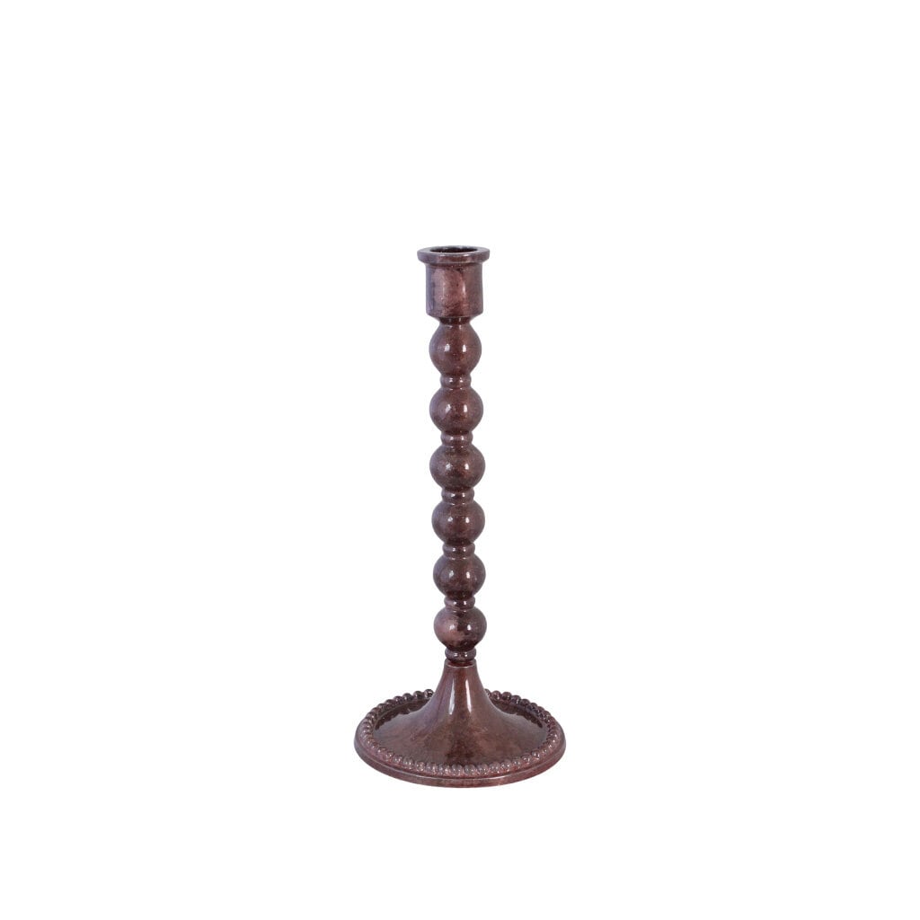 Candle Holder Sigrid Wine Red Small