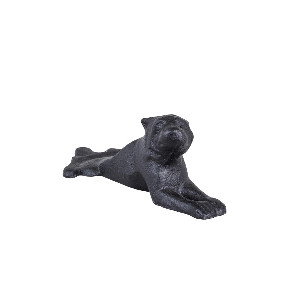 Door Stopper Dog Black