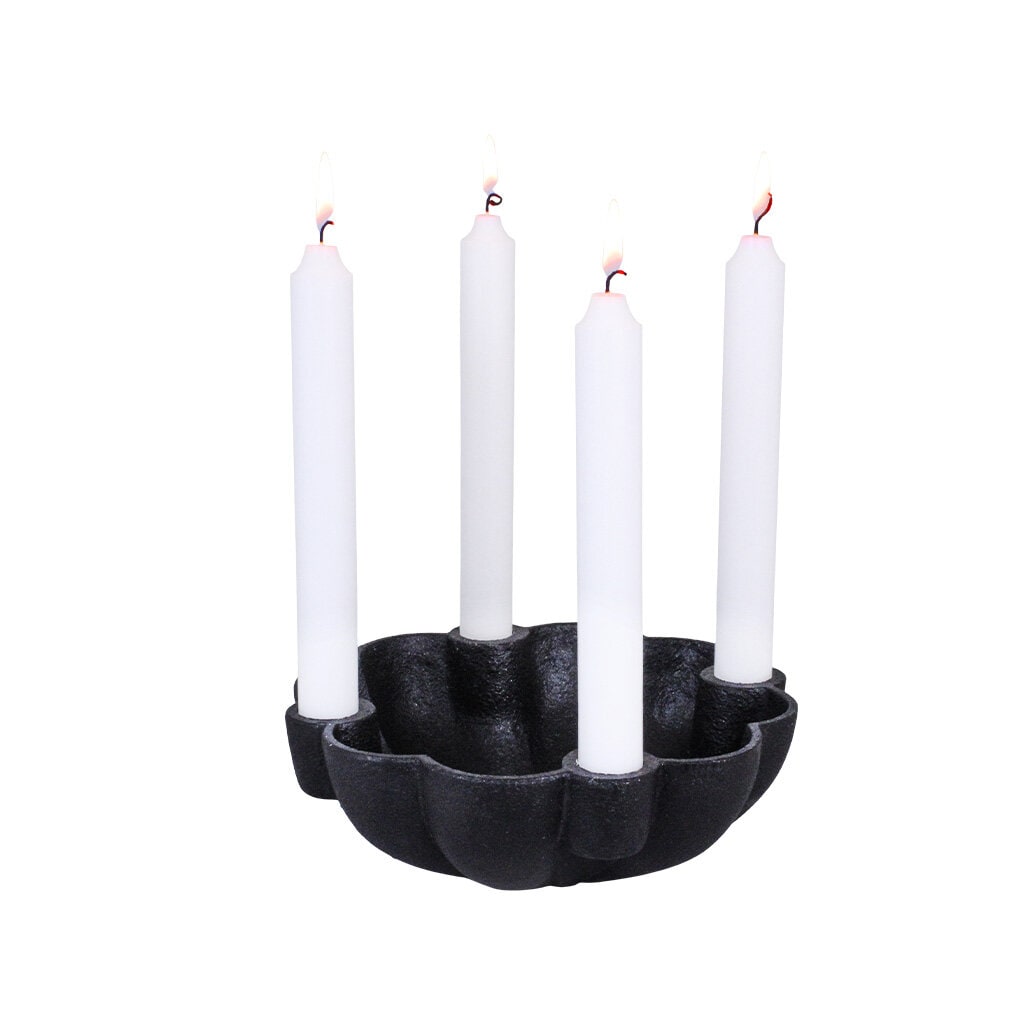 Candle Holder Helga Black