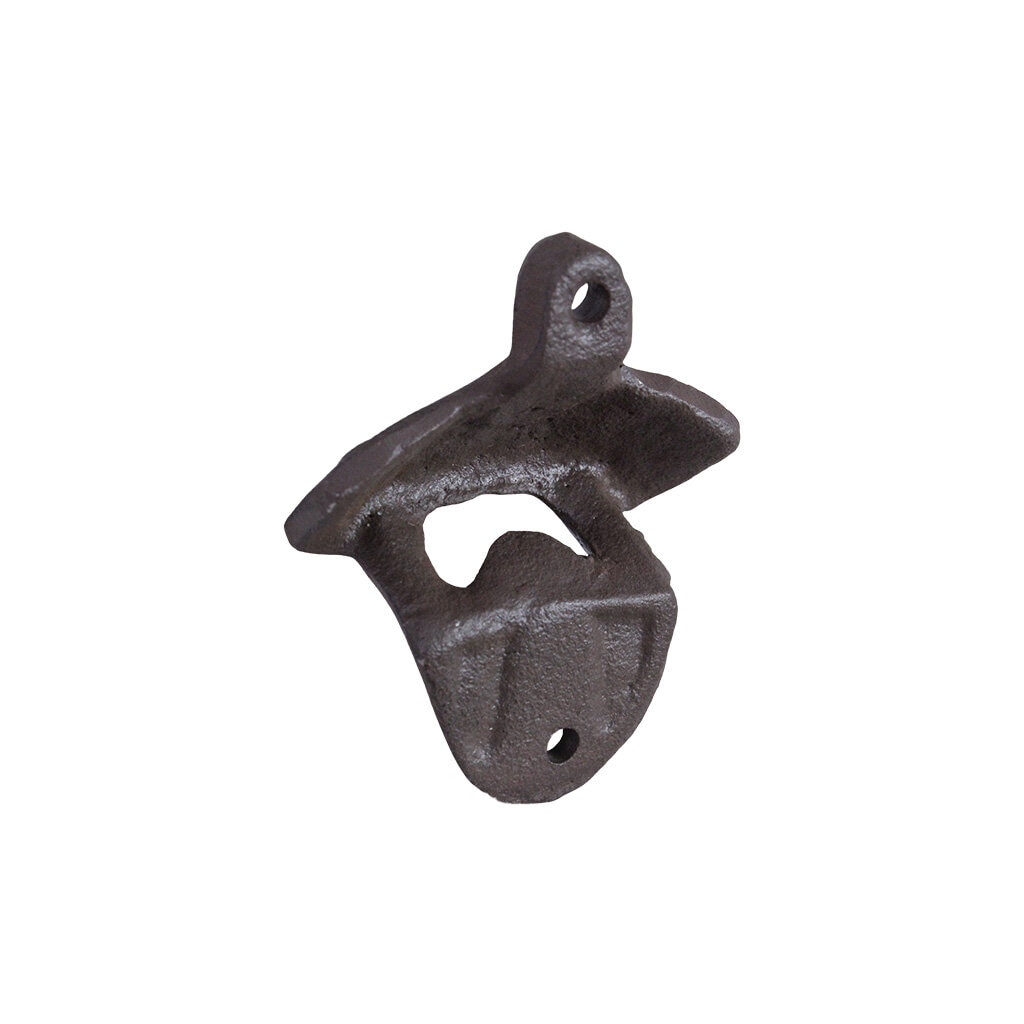 Bottle Opener Wall Iron Antique Brown