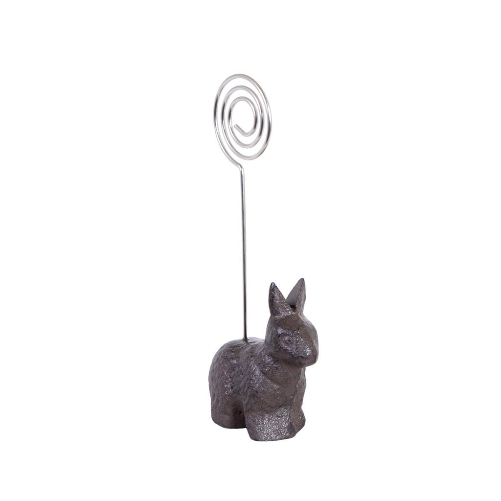 Holder For Table Placement Iron Rabbit