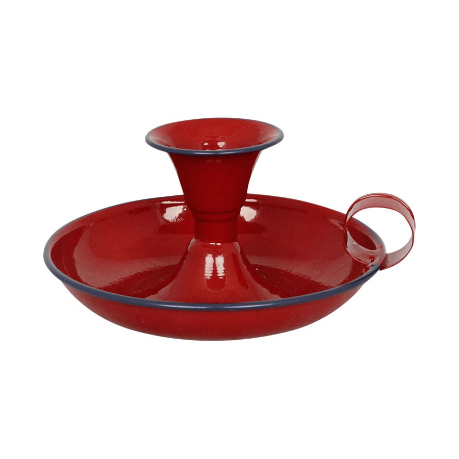 Candle Holder Olle Red