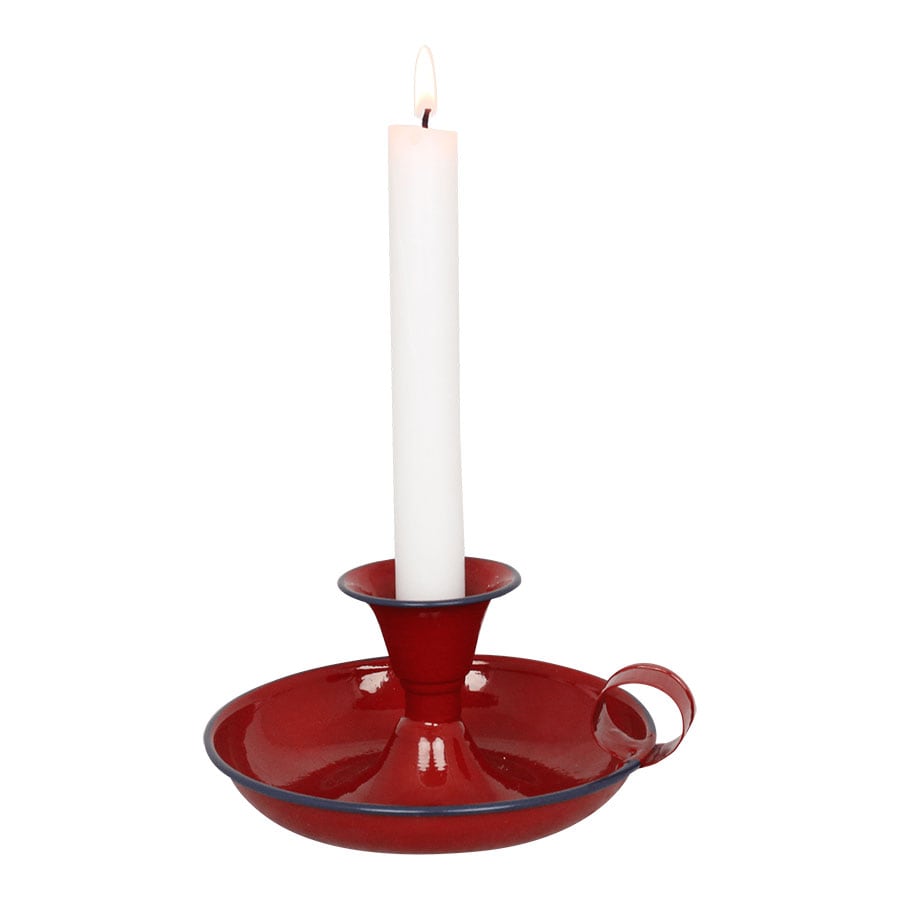 Candle Holder Olle Red