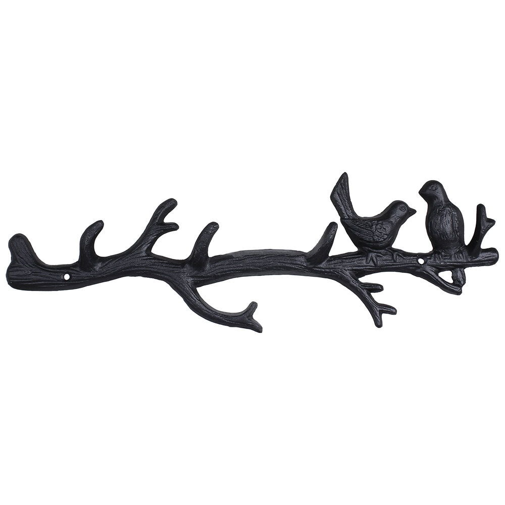 Hook Swallows Cast Iron Black