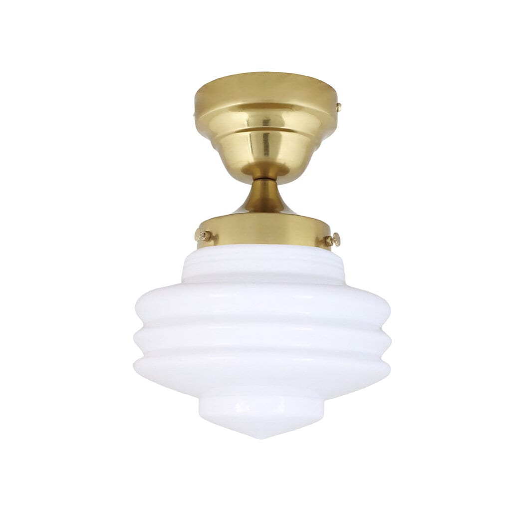 Ceiling Lamp Valter Brass/Opal White