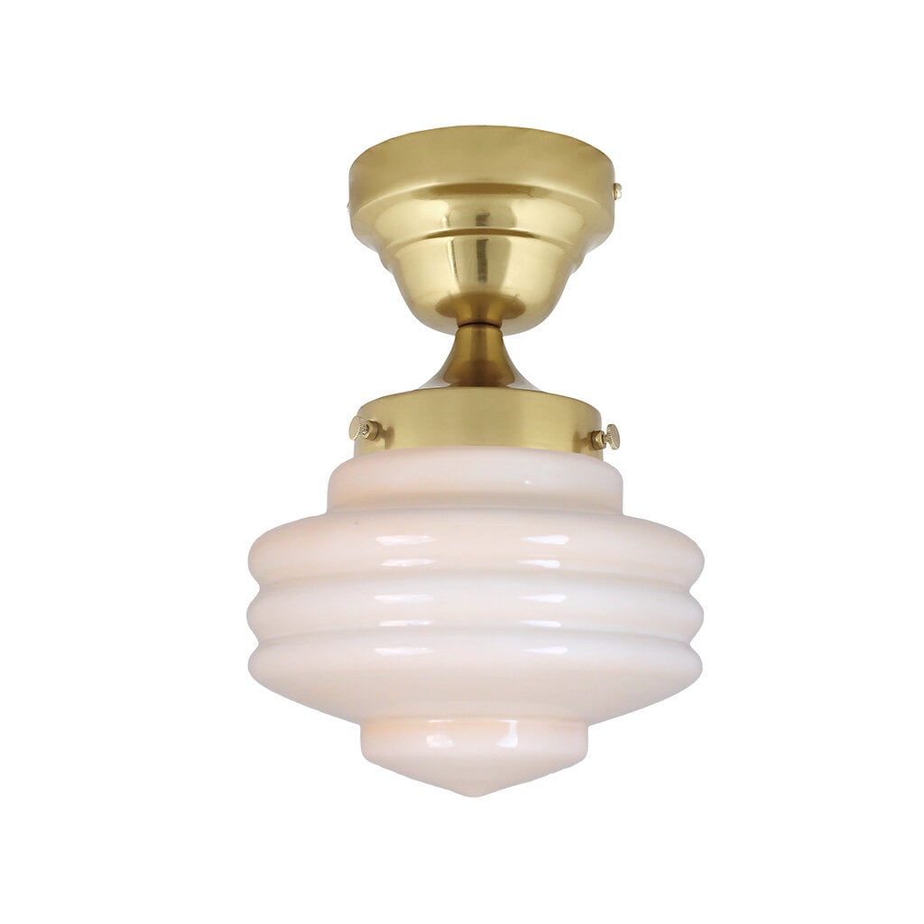 Ceiling Lamp Valter Brass/Opal Beige