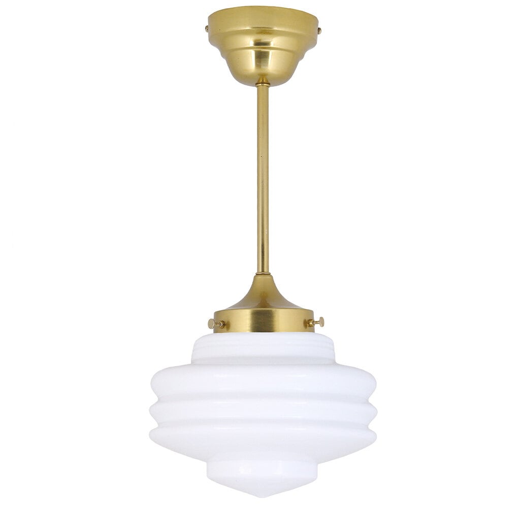 Pendant Lamp Valter Brass/Opal White