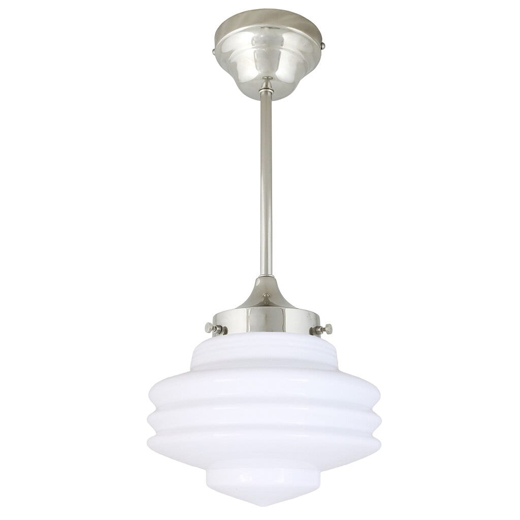 Pendant Lamp Valter Nickel/Opal White