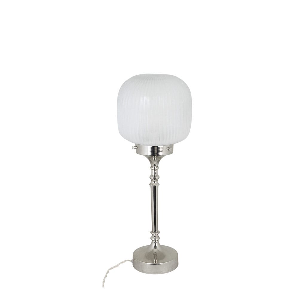 Table Lamp Eli Nickel/Frost Small