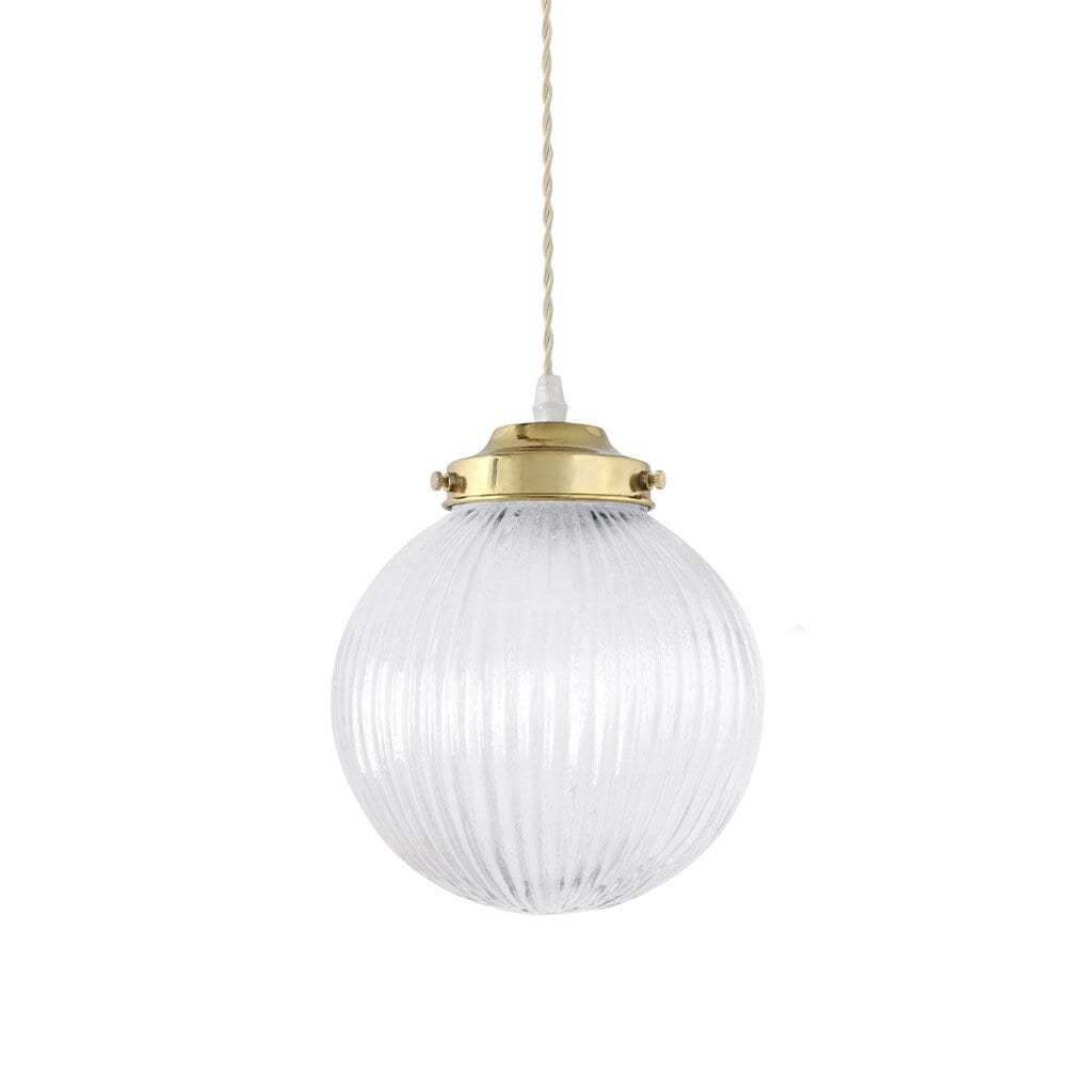 Ceiling Lamp Eivor Brass/Clear