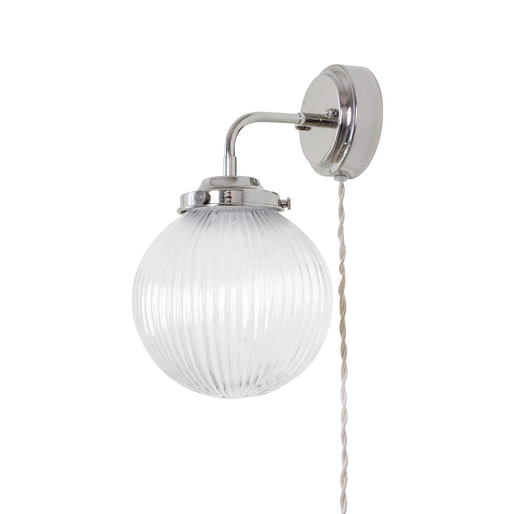 Wall Lamp Eivor Nickel/Clear