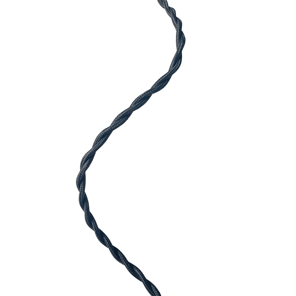 Textile Cord Twisted Black