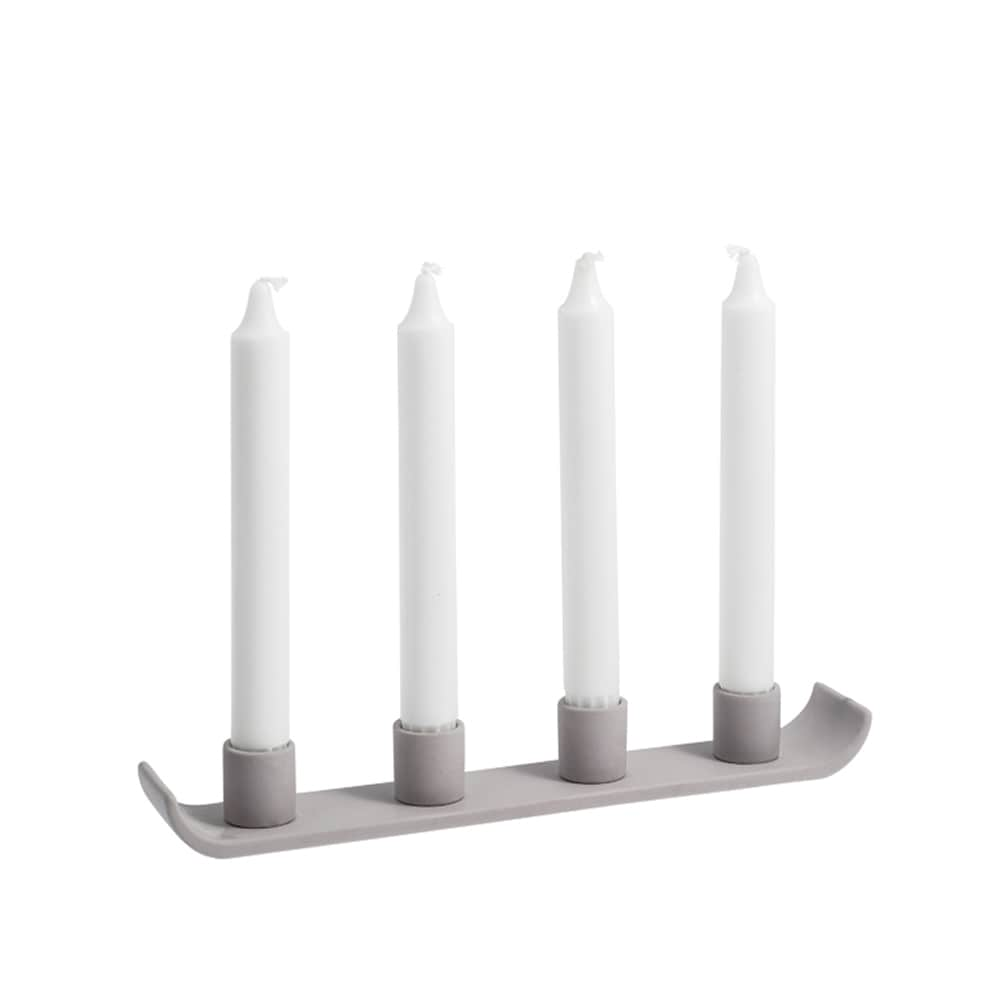 Candle Holder Nye Grey