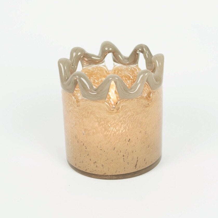 Candle Holder Alva Beige