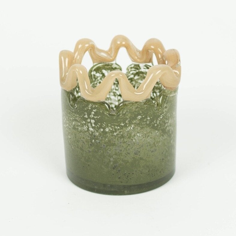 Candle Holder Alva Green