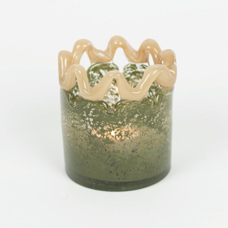 Candle Holder Alva Green