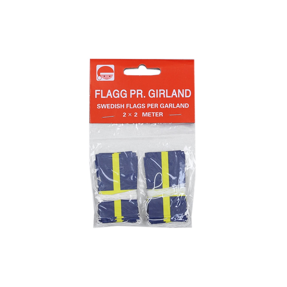 Garland Swedish Flags