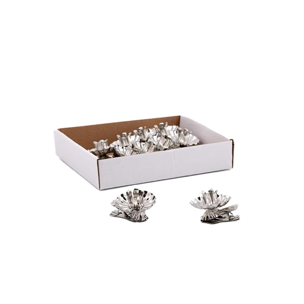 Christmas Tree Candle Holder 10-pack Silver