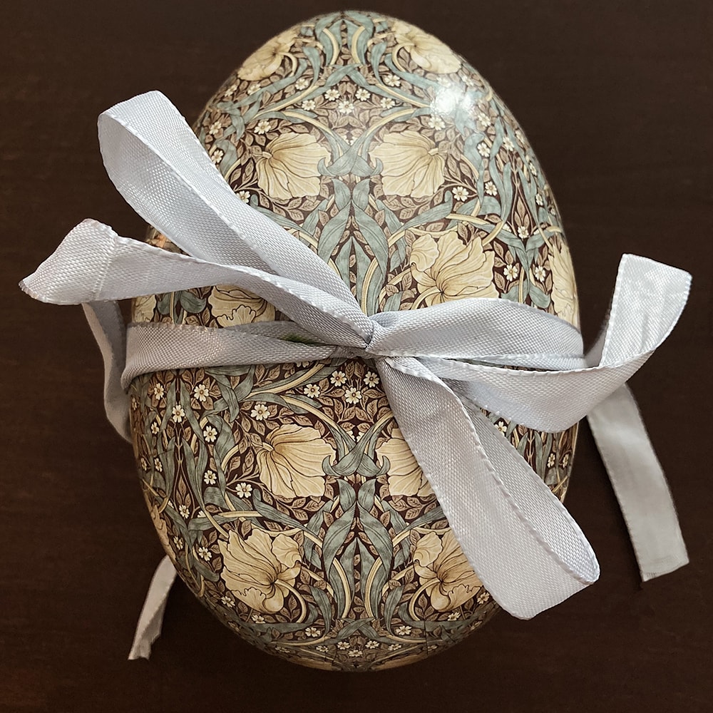 Easter Egg William Morris Pimpernel Blue